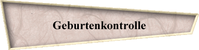 Geburtenkontrolle