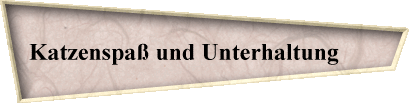 Katzenspa� und Unterhaltung       
